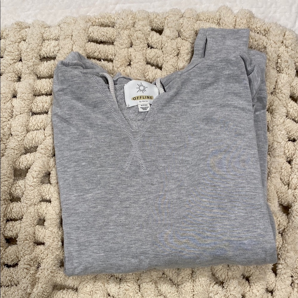 Aerie Gray Sweatshirt